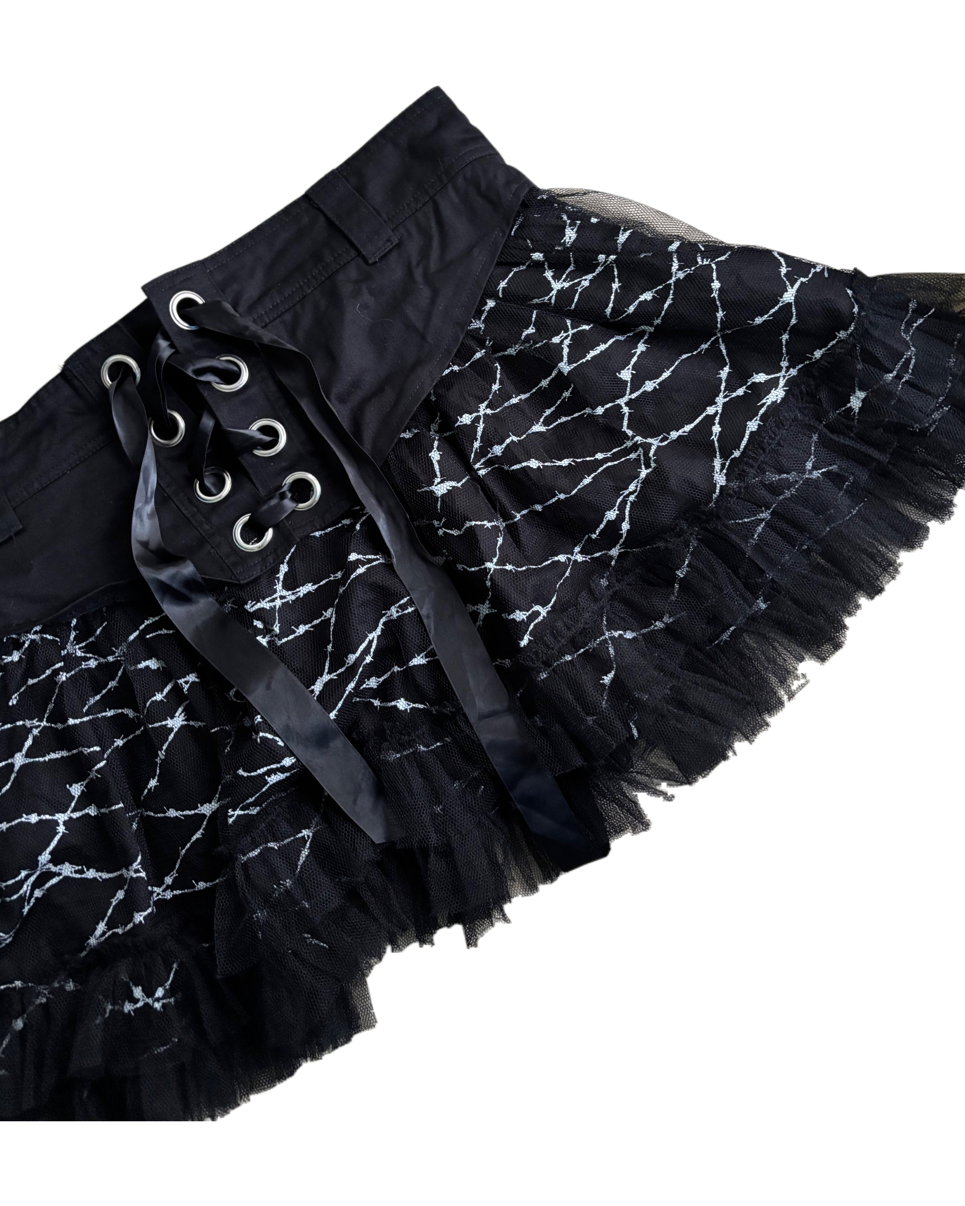 Y2k grunge skirt
