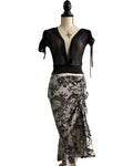Vintage asymmetrical skirt