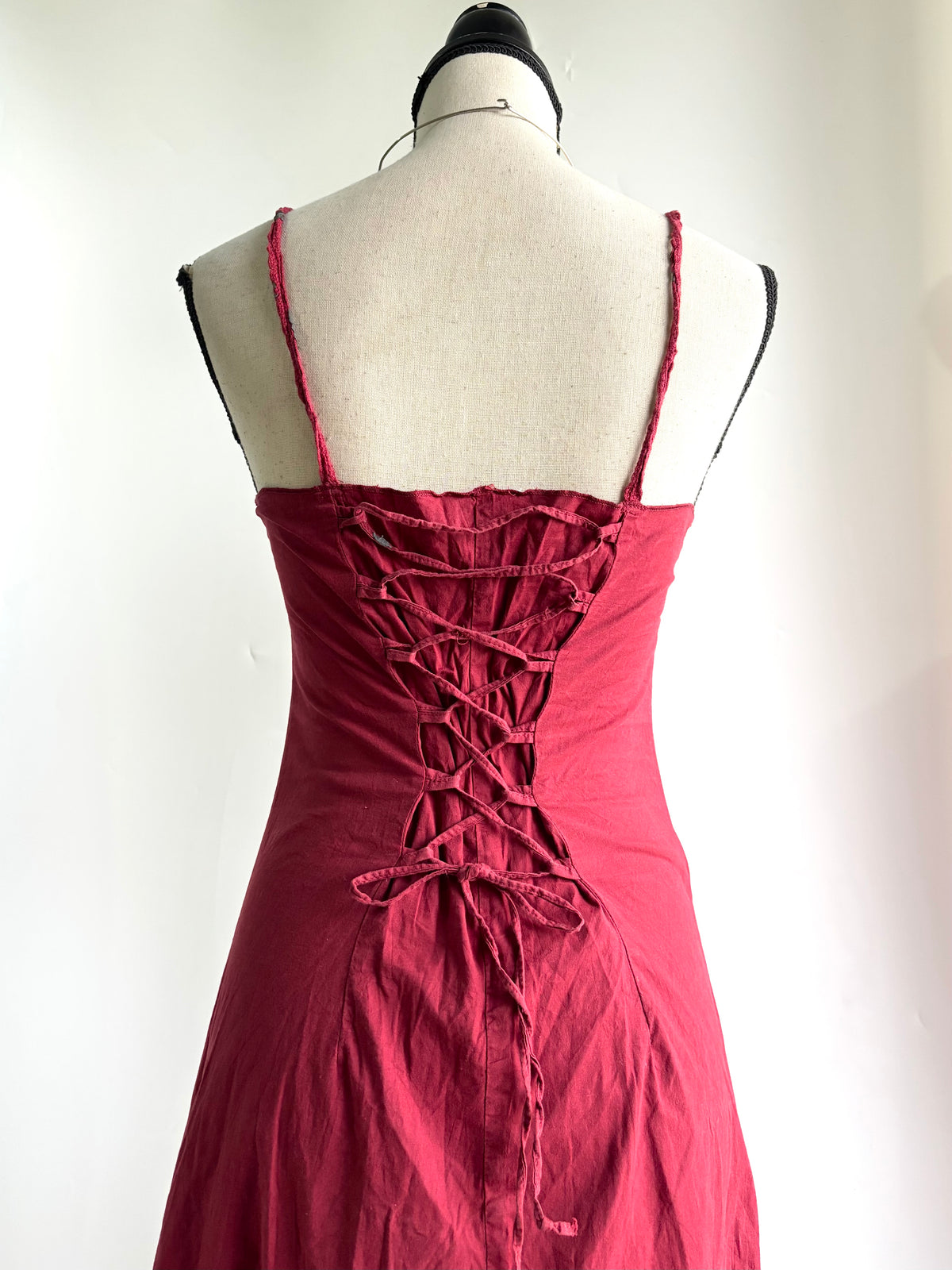 rose corset dress