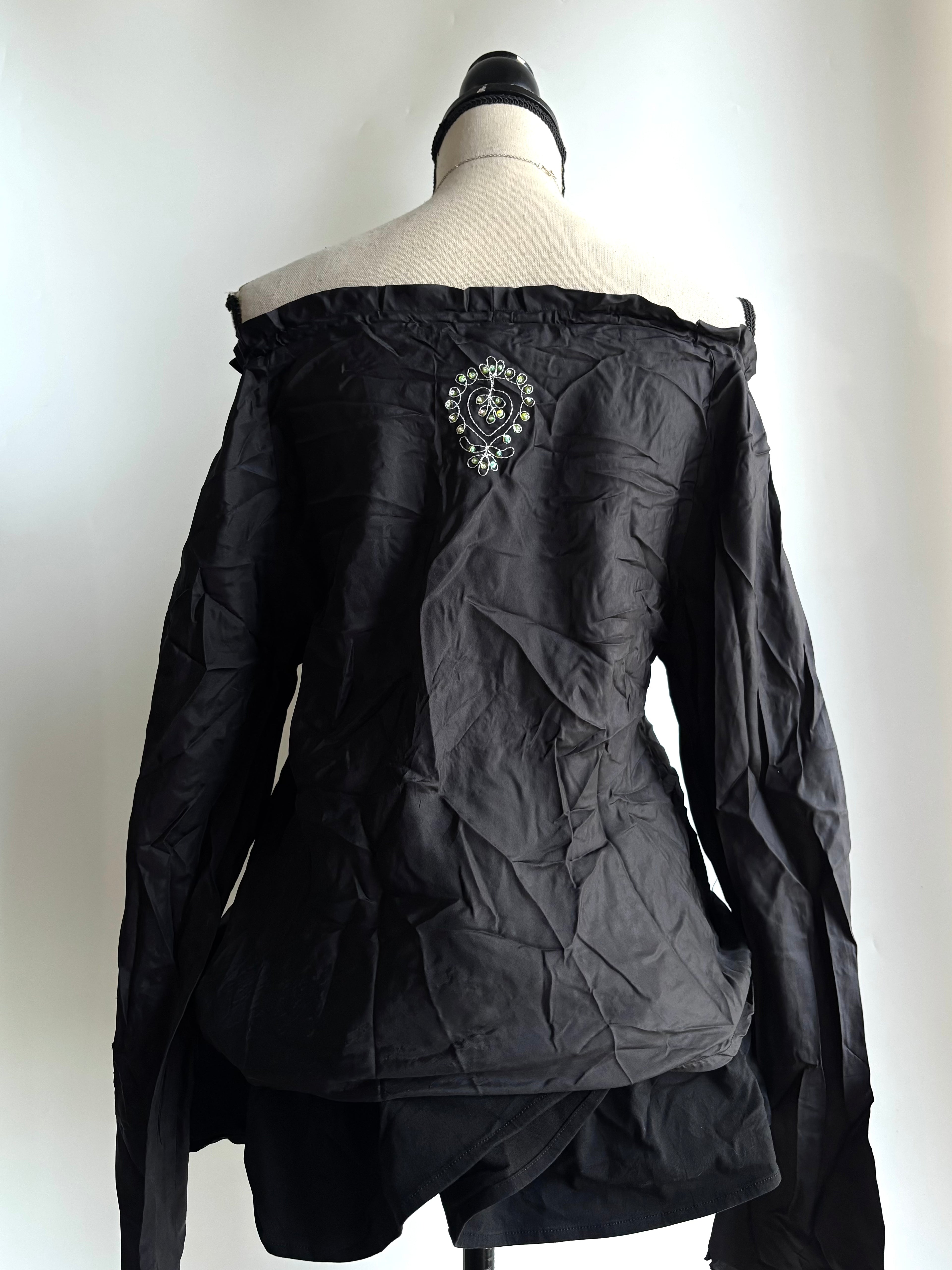 Y2k off shoulder top