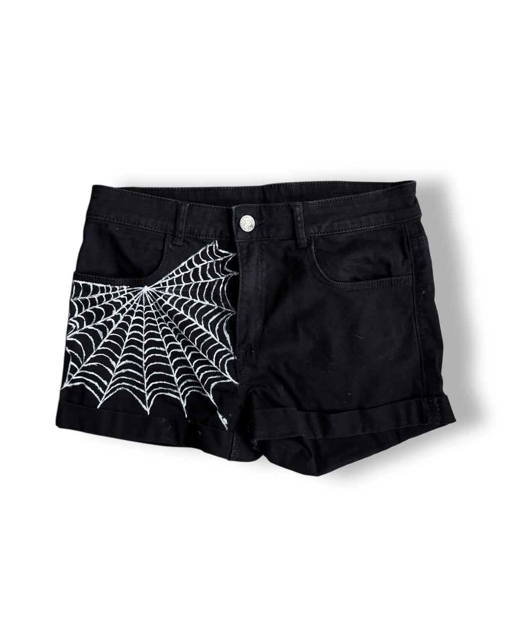 gothic style micro shorts