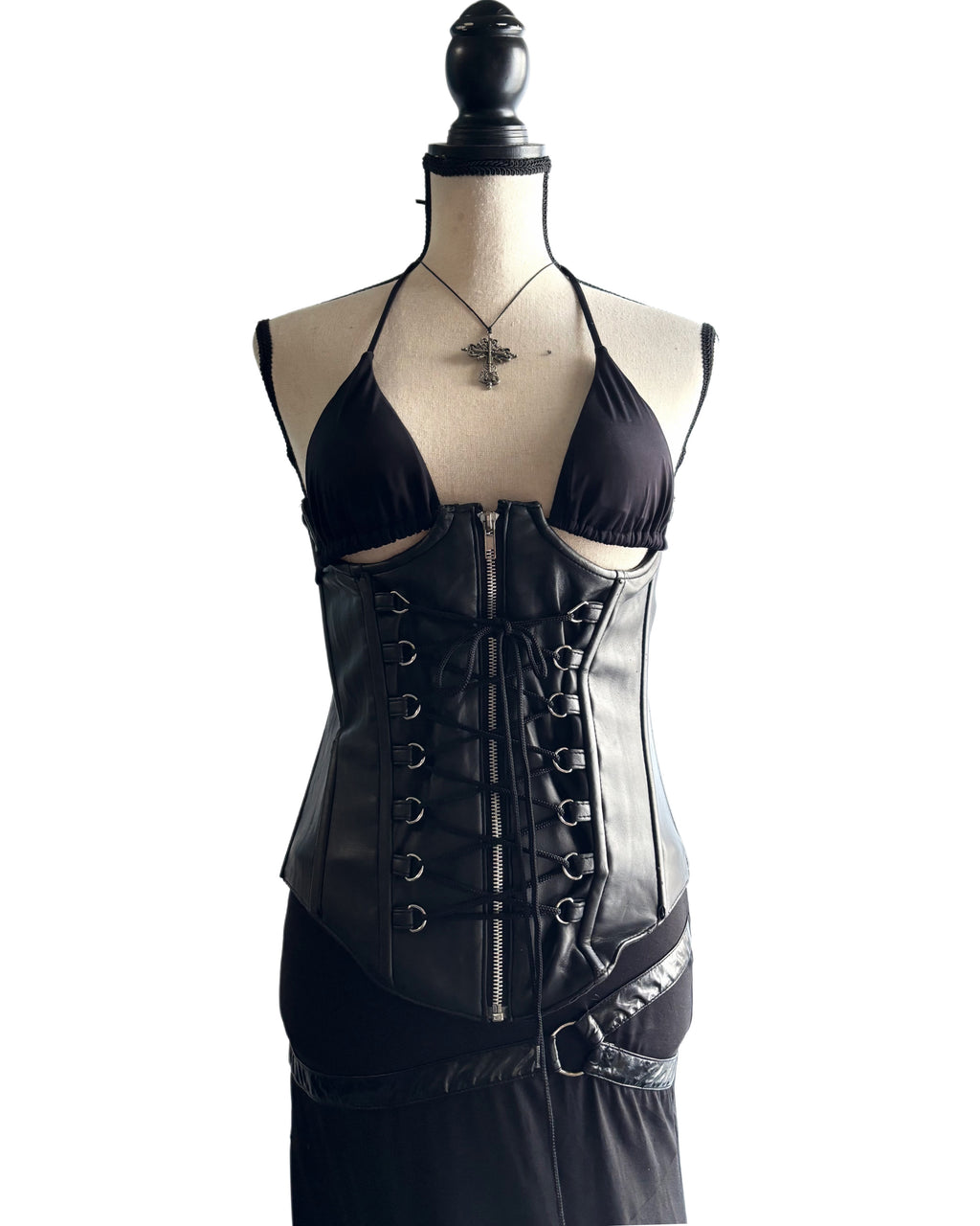 Gothic style waist corset