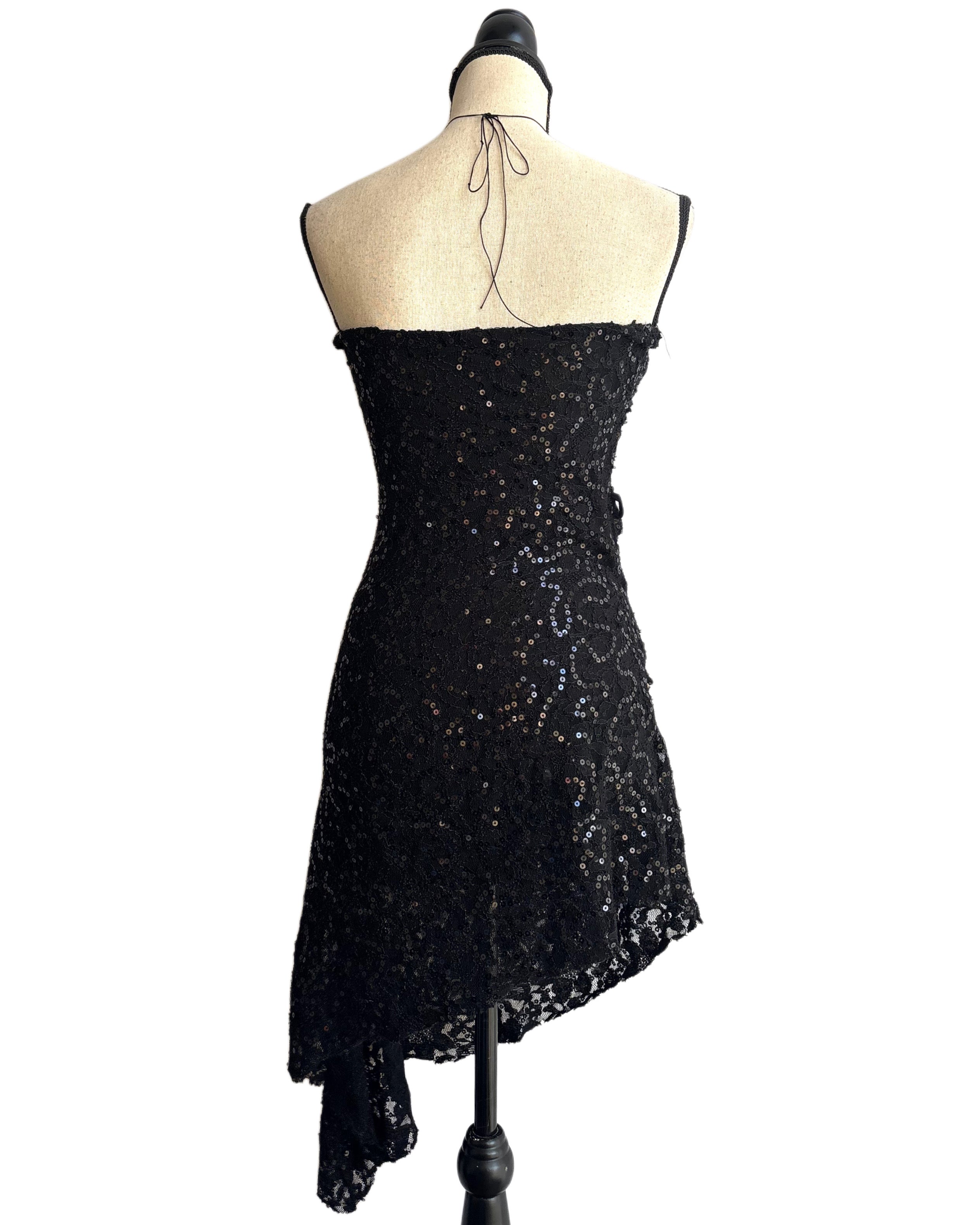 Y2k asymmetrical dress