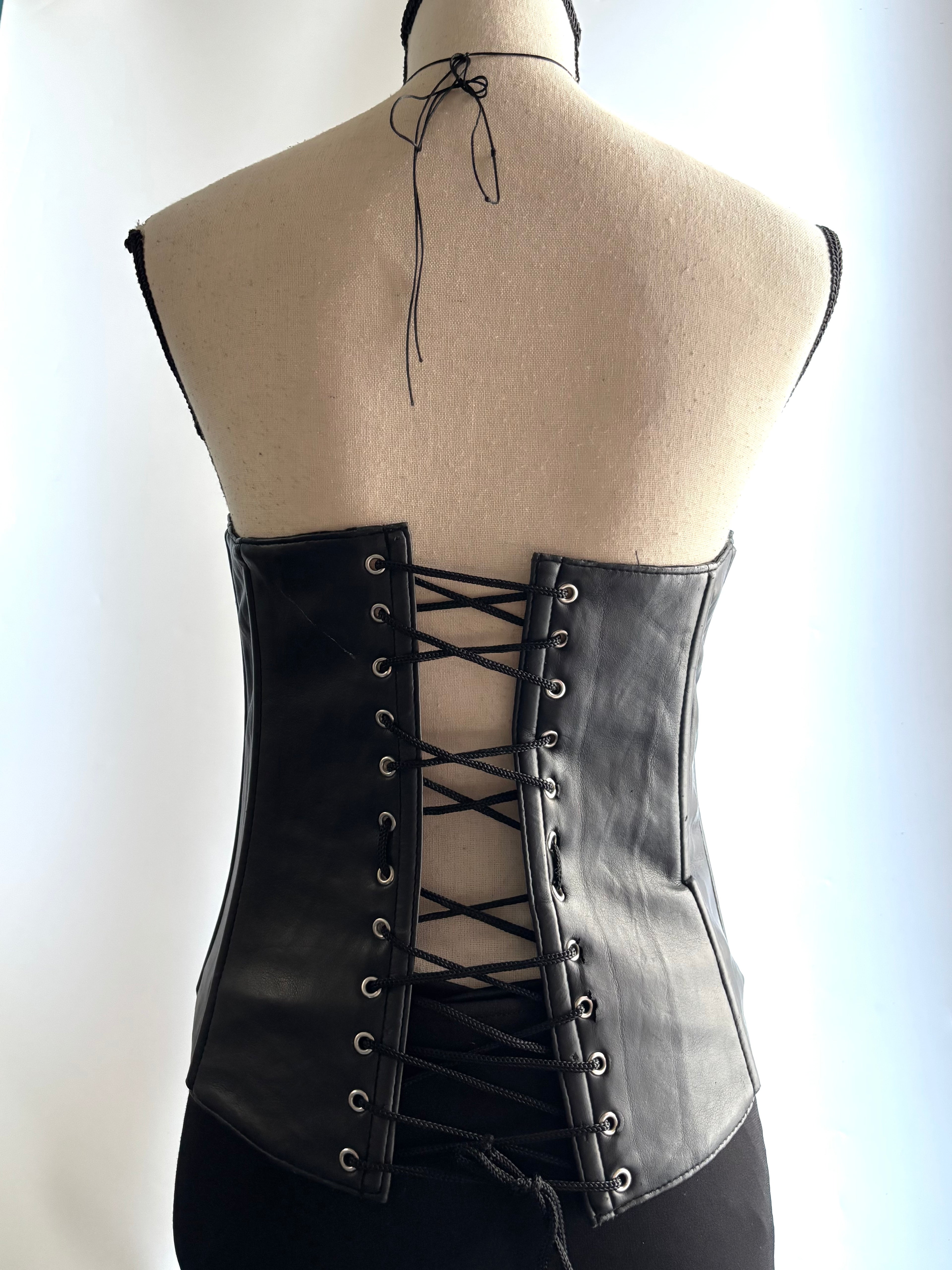 Gothic style waist corset