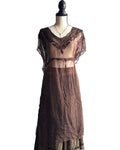 vintage mesh kaftan