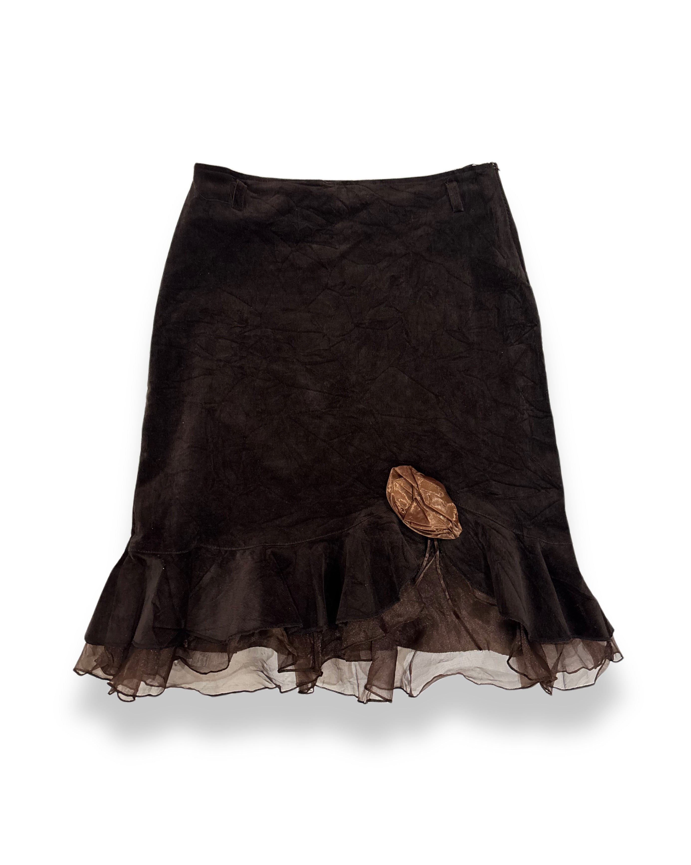 fairy core ruffle skirt