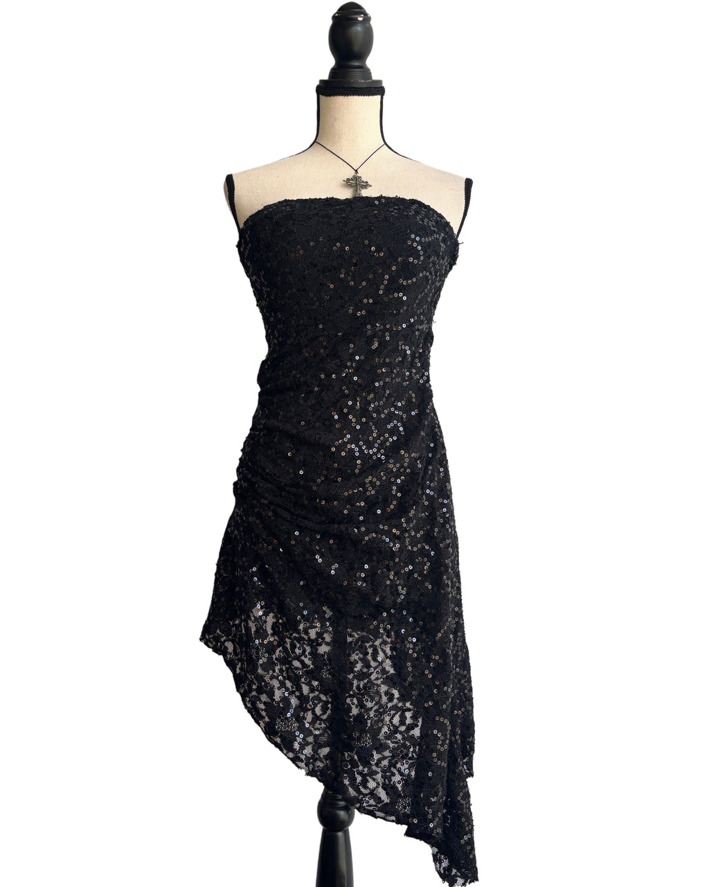 Y2k asymmetrical dress