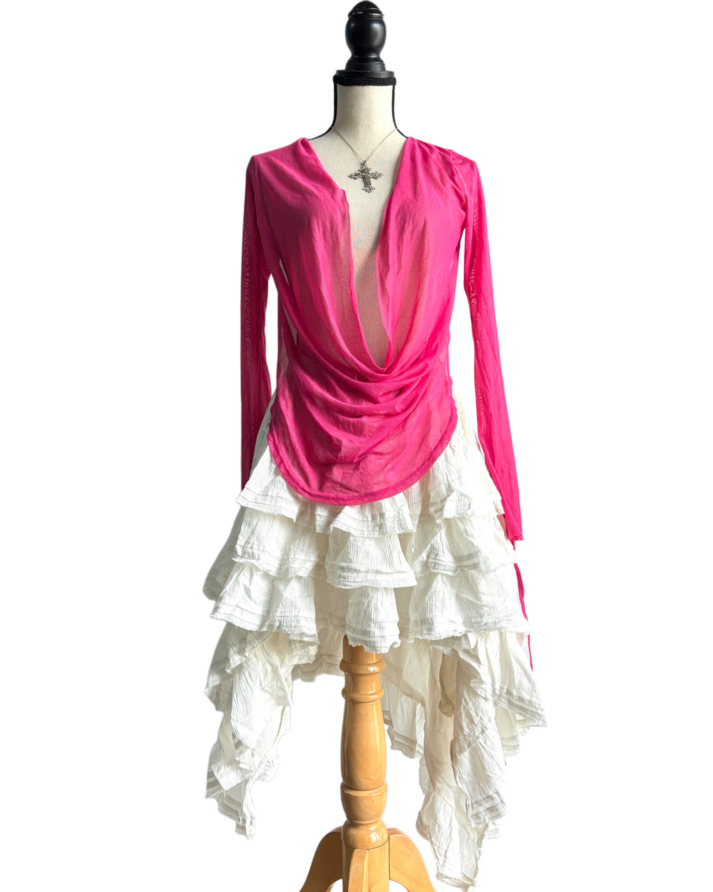 Y2k pink cover up