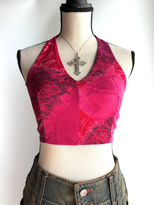 Desi backless top