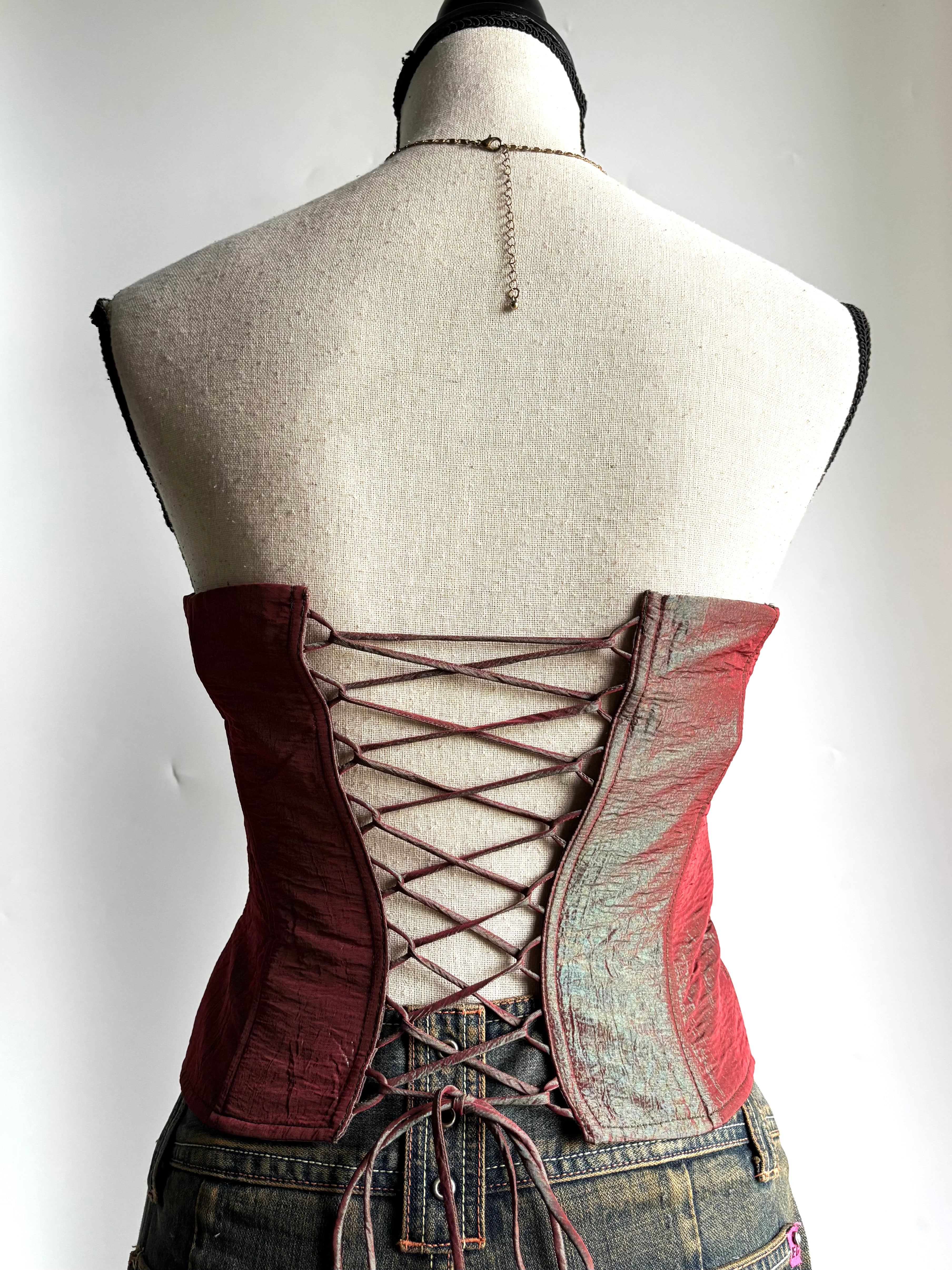 y2k corset