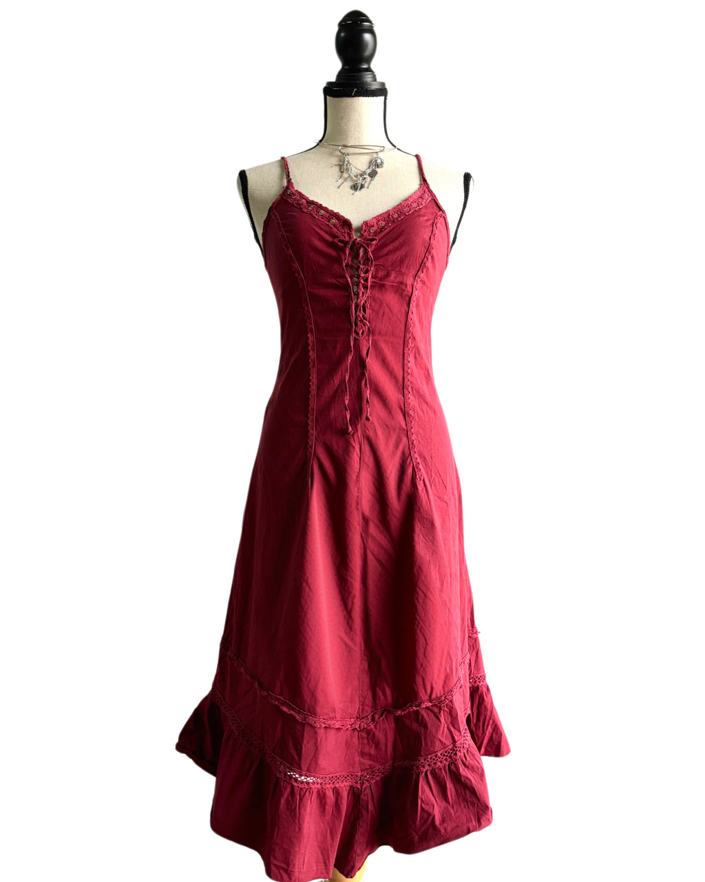 rose corset dress
