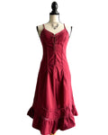 rose corset dress