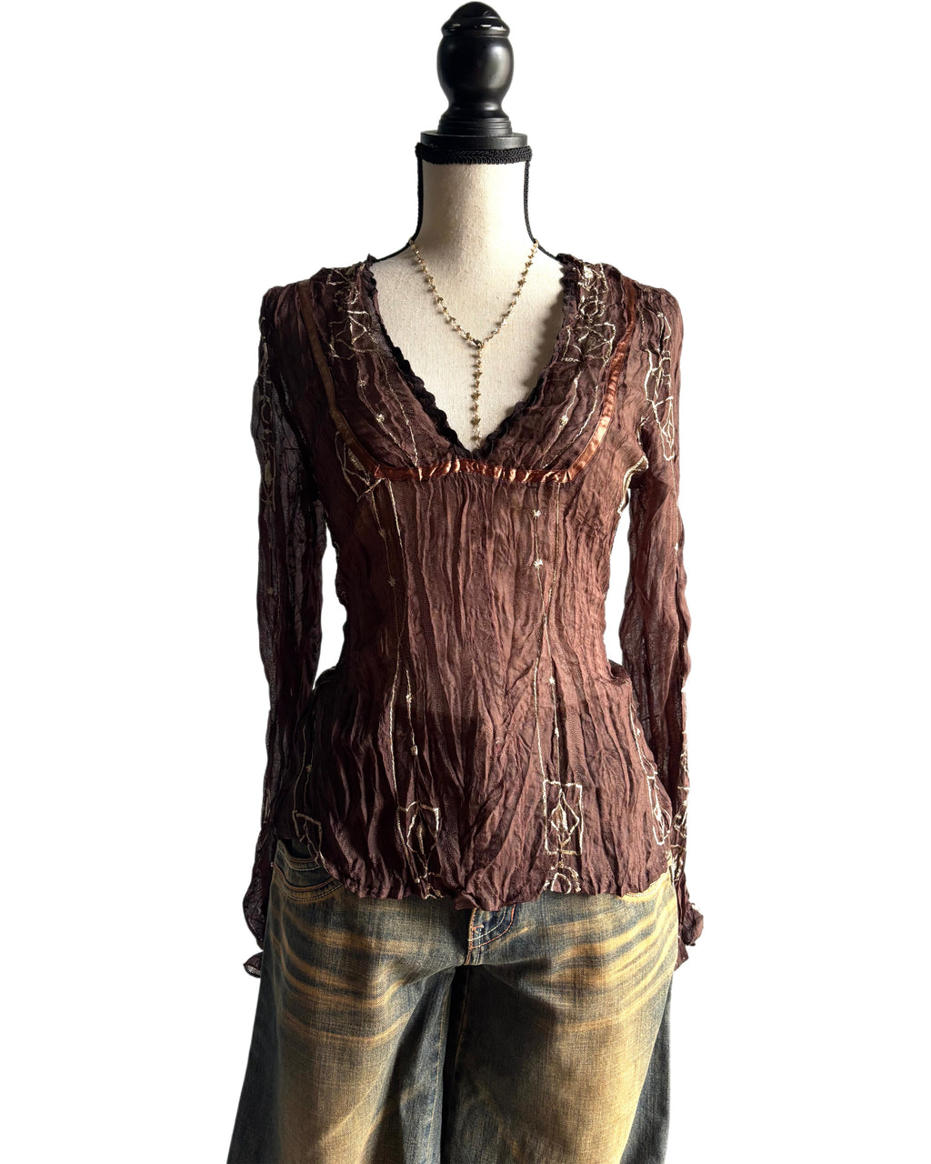 Vintage fitted top