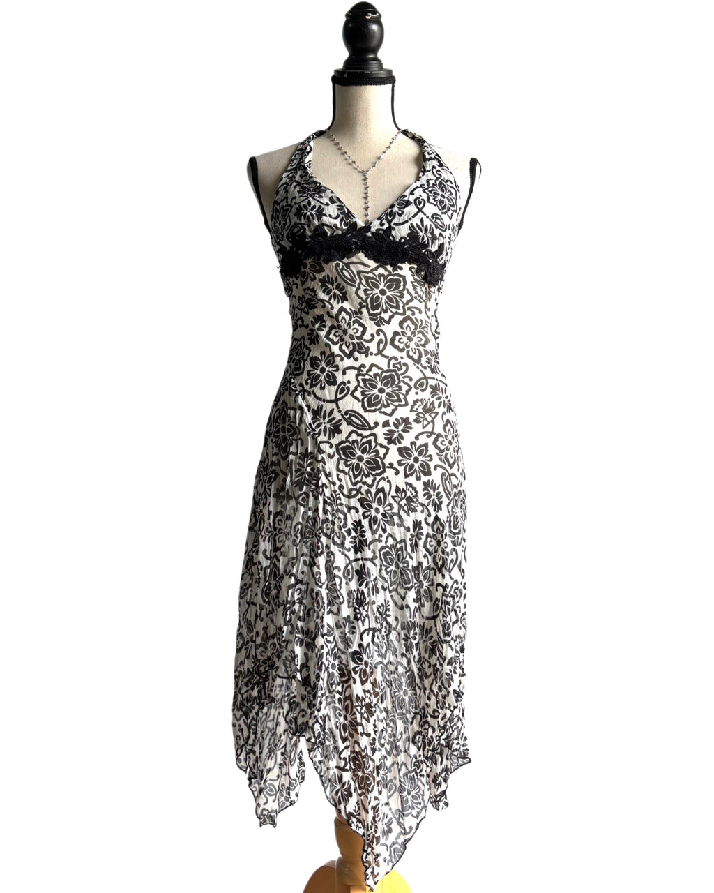 90s asymmetrical dress