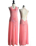Vintage style mesh dress