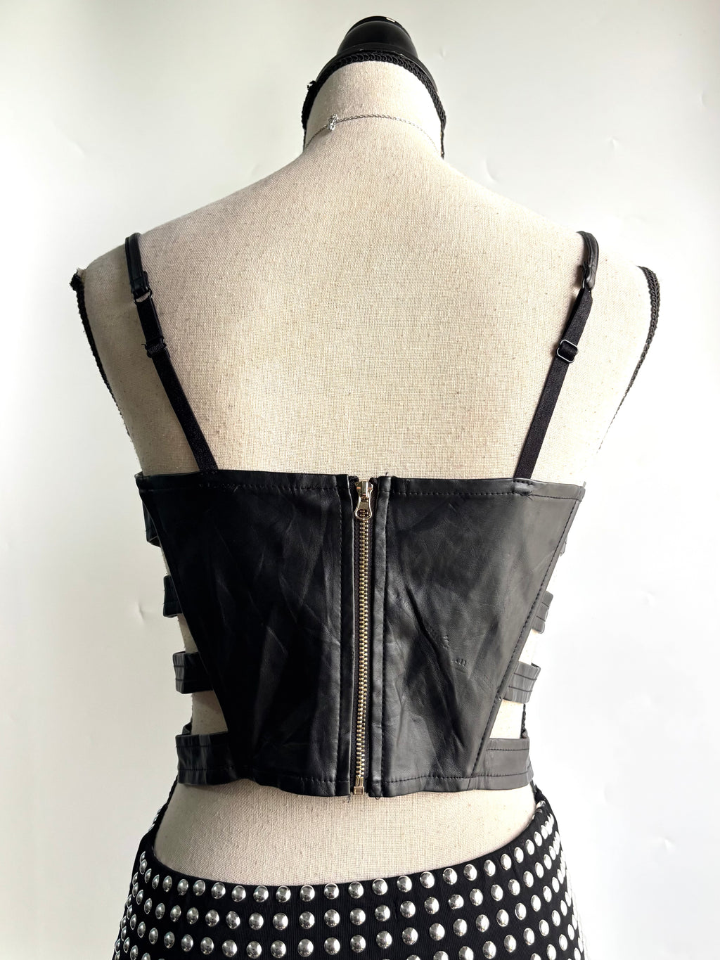 grunge corset top (padded)