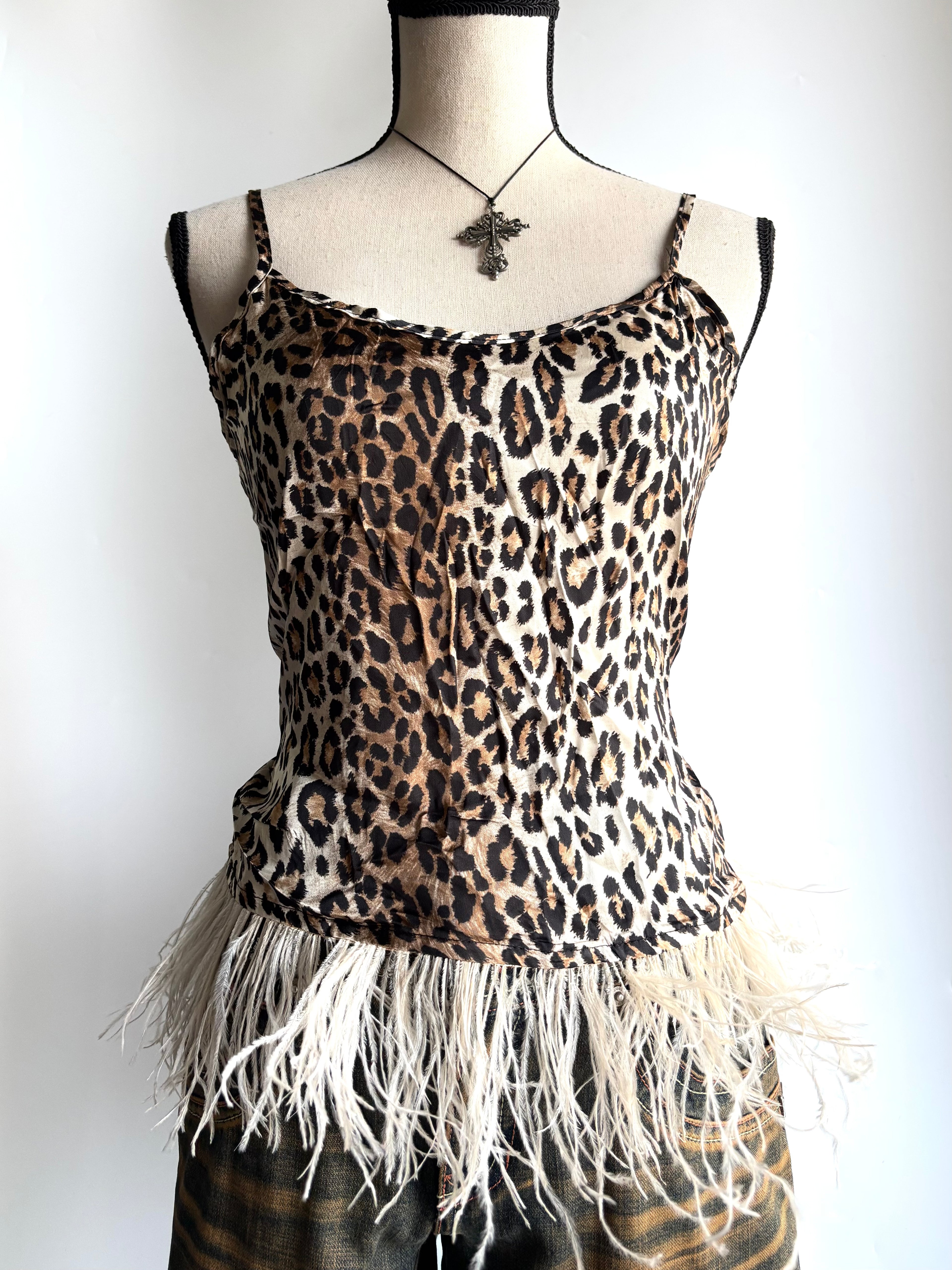 leopard print top