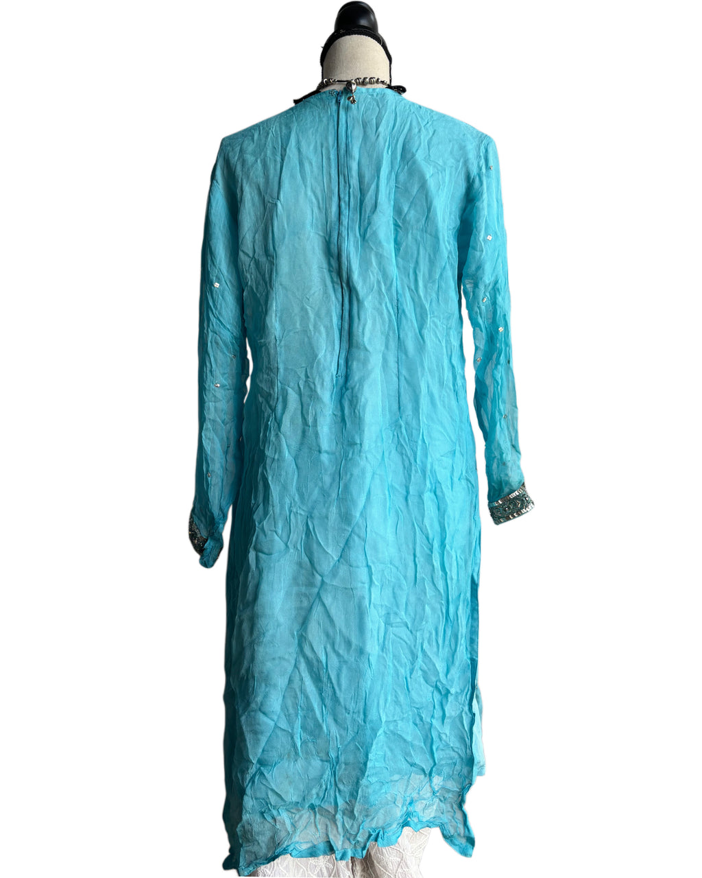 Y2k blue kurti
