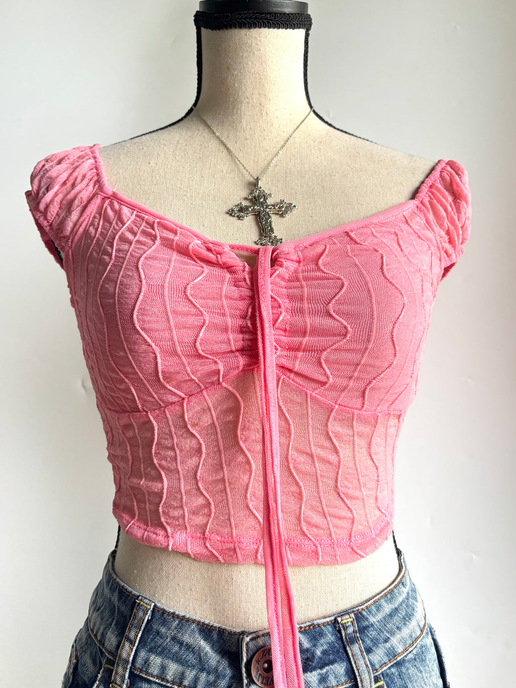 coquette core top