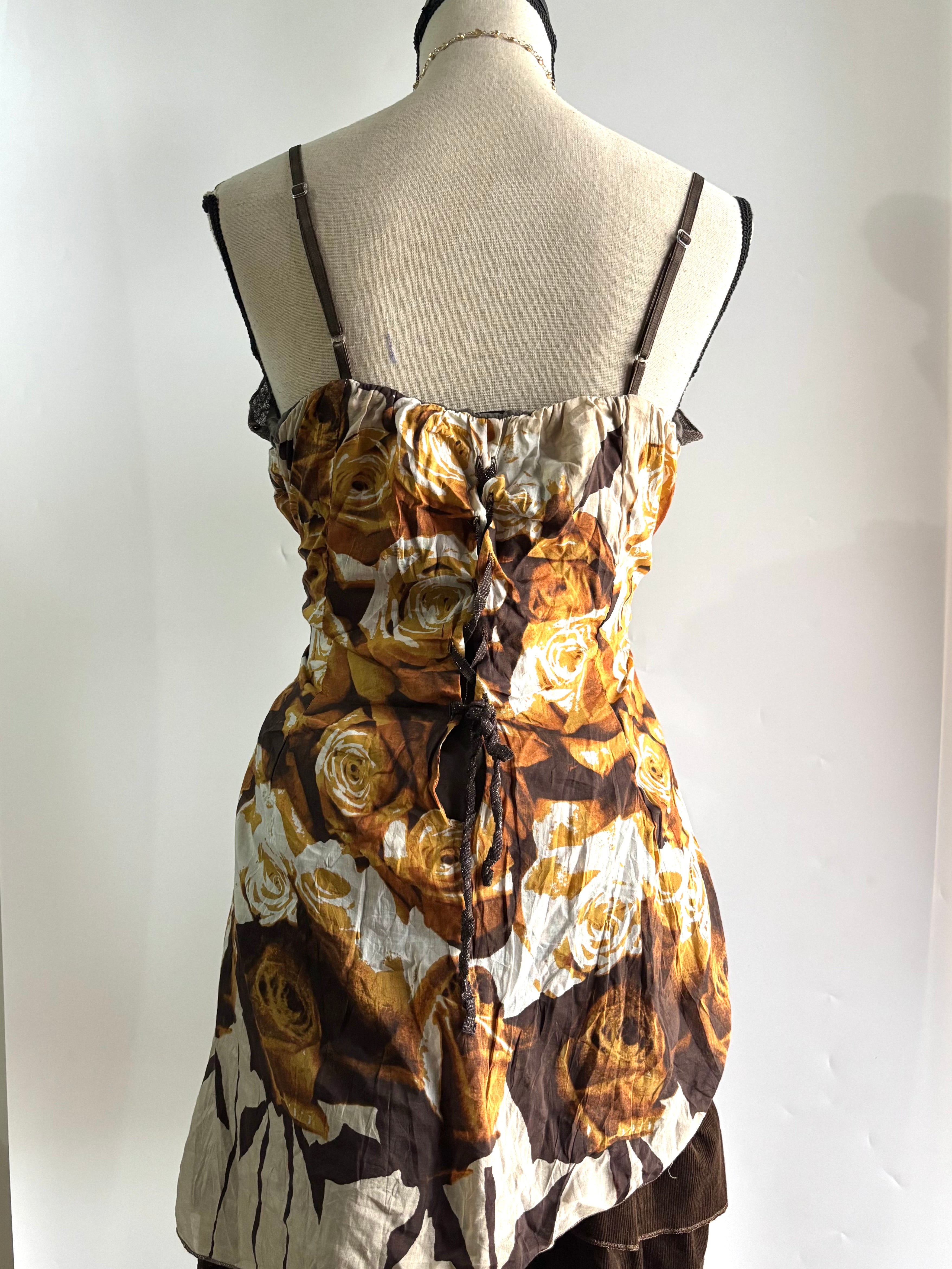 vintage asymmetrical top