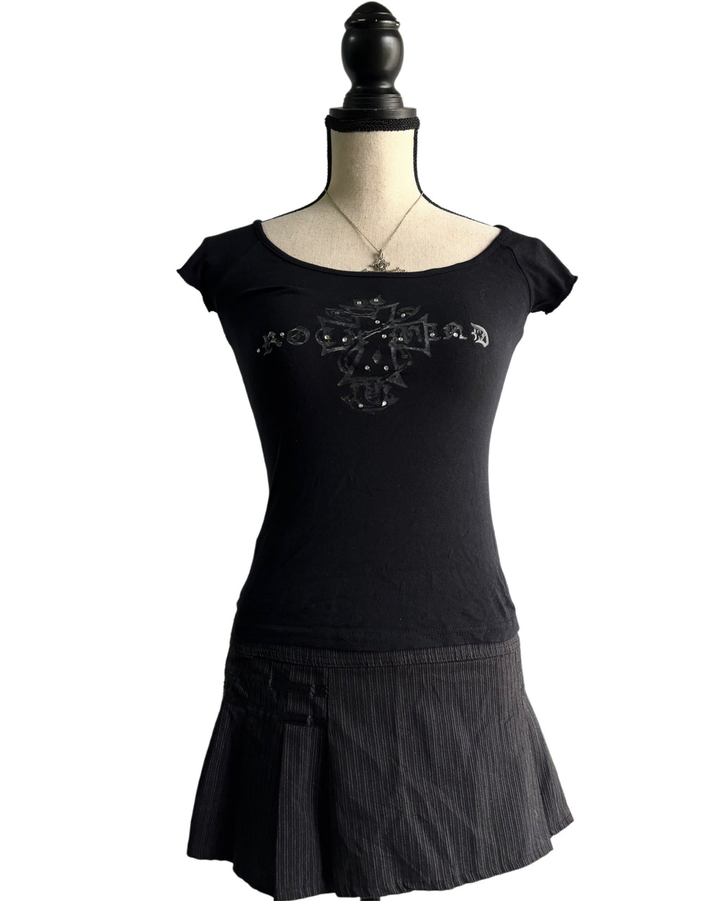 grunge fitted top
