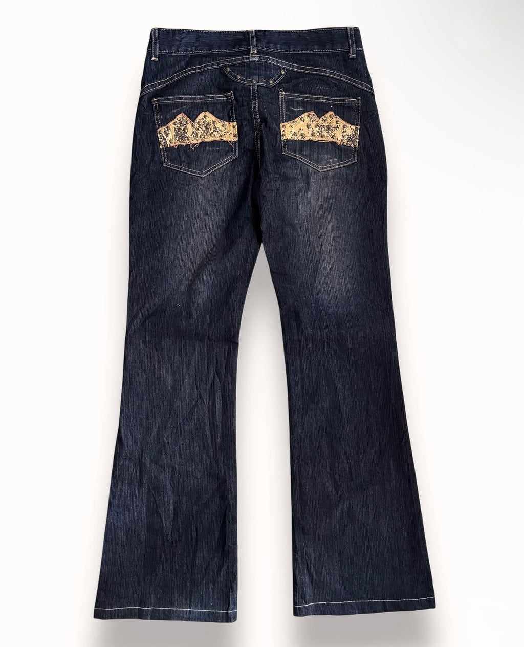 Y2k worked jeans