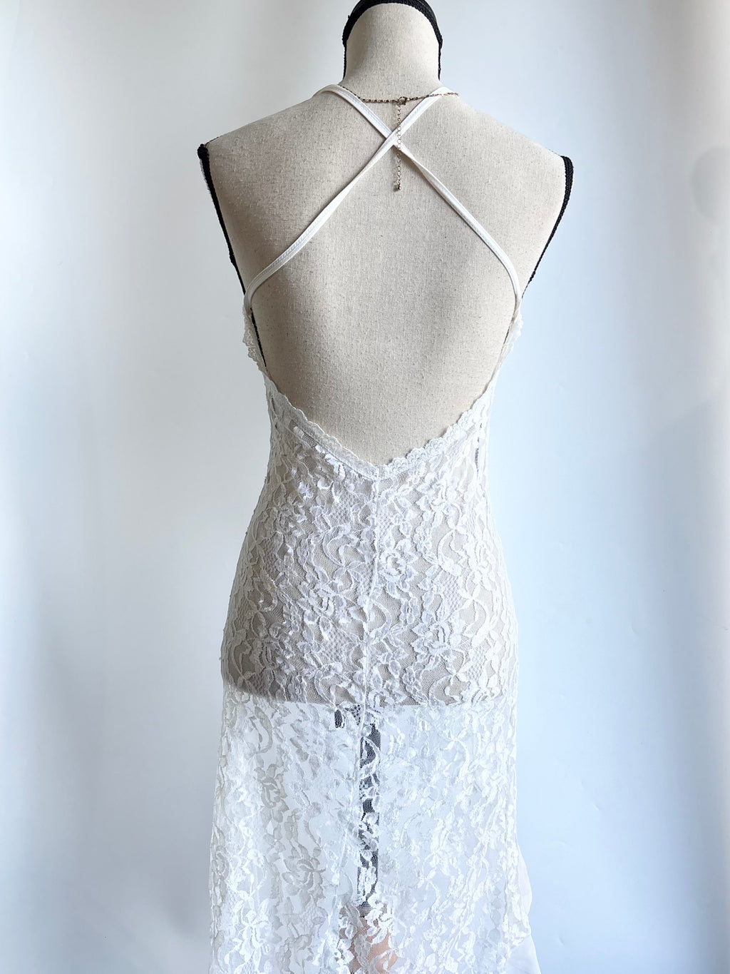 White angel dress