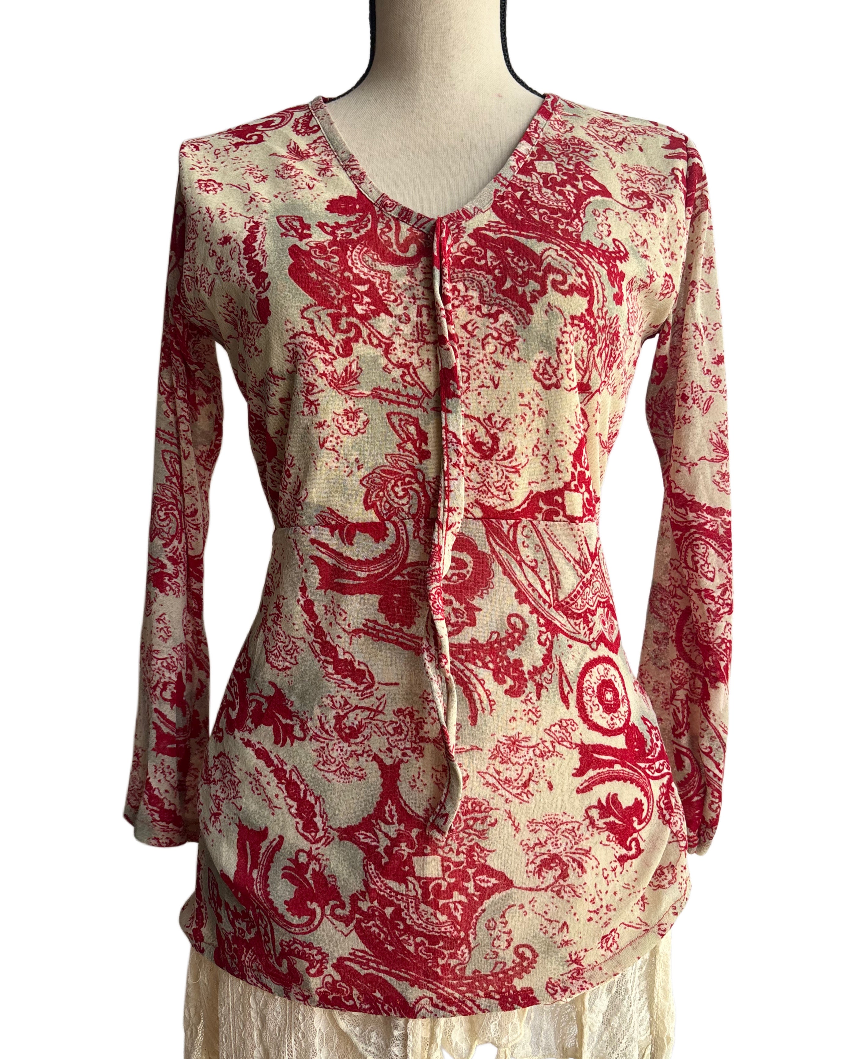 Desi fitted top