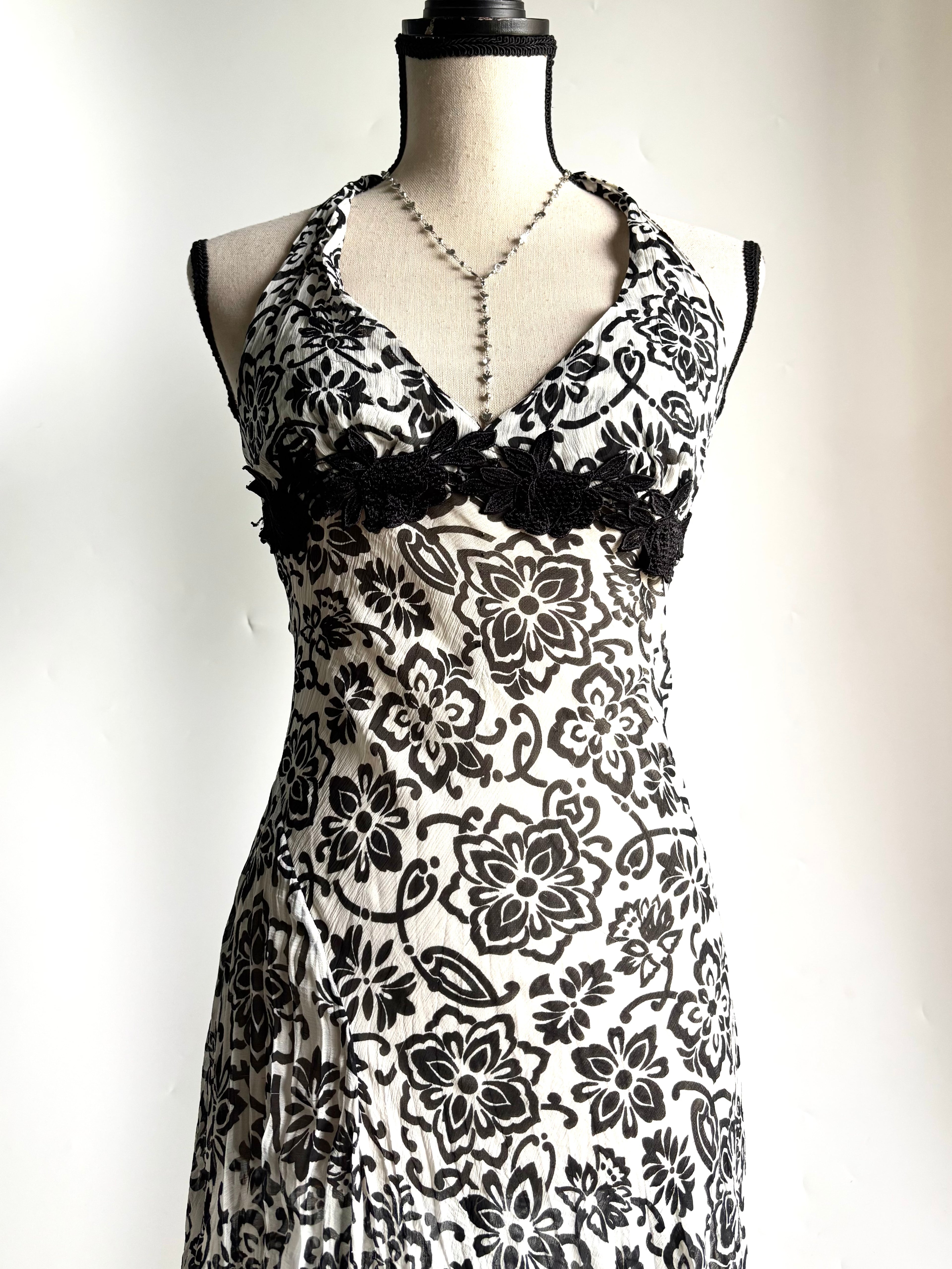 90s asymmetrical dress