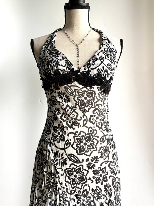 90s asymmetrical dress