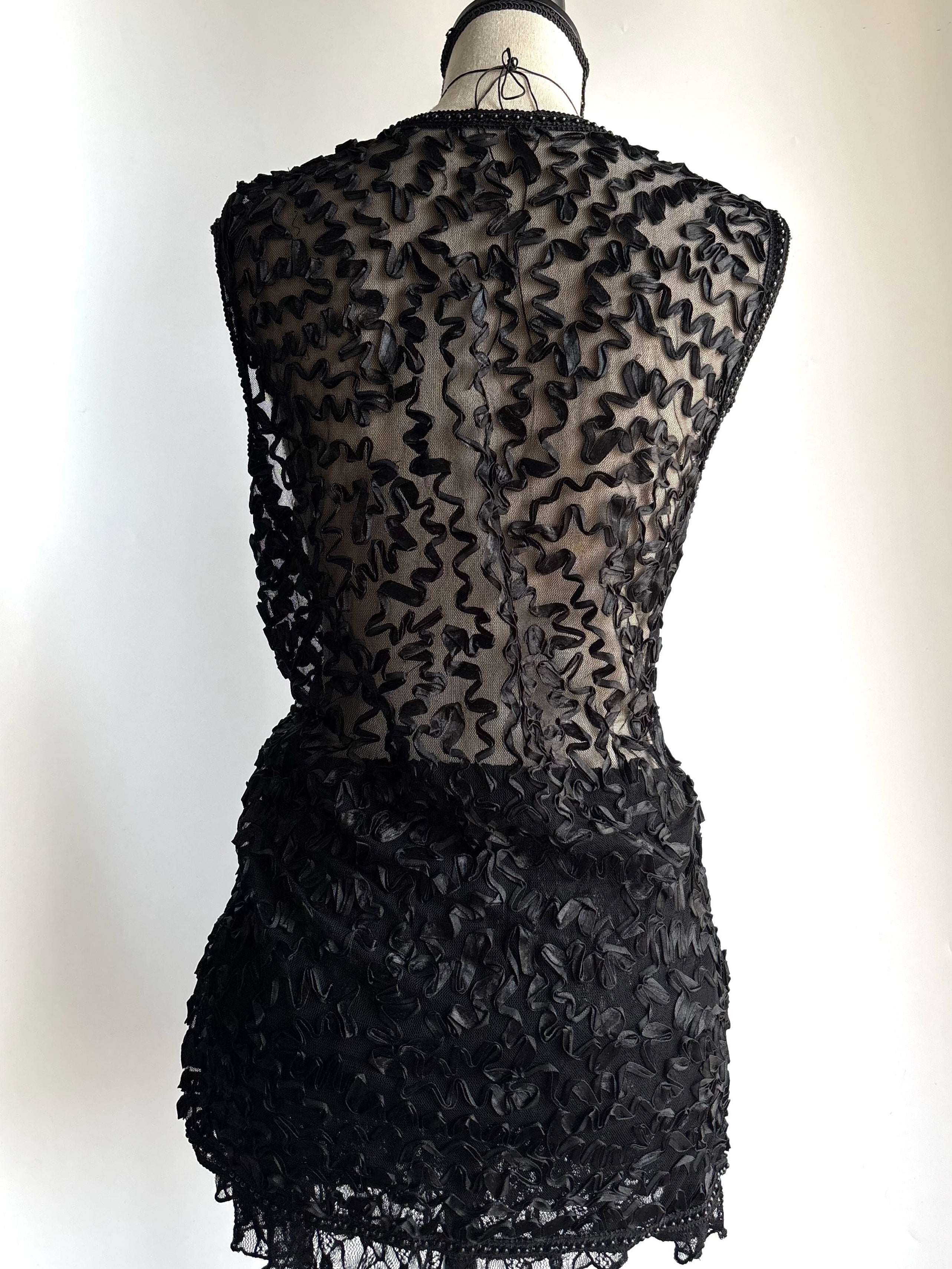 vintage mesh vest