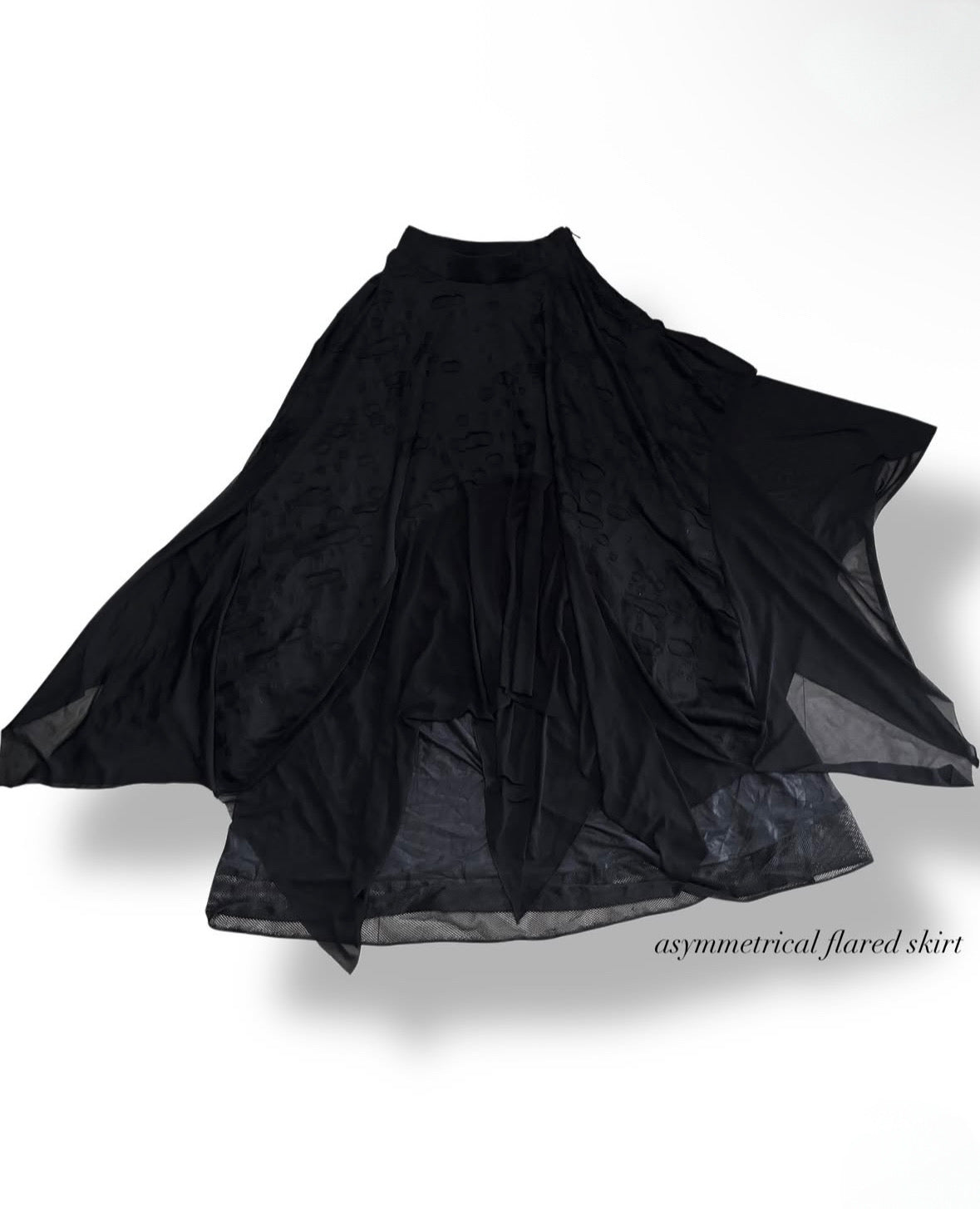 Vintage asymmetrical skirt