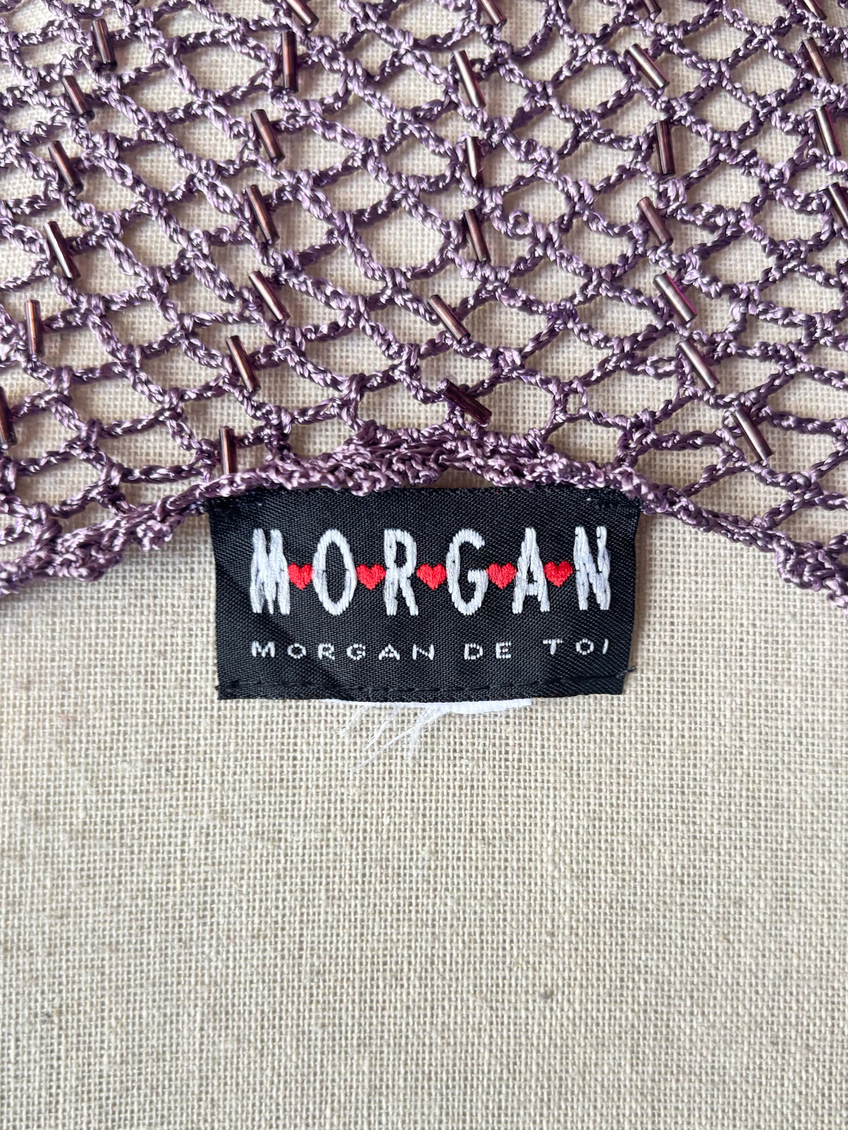 vintage Morgan beaded top